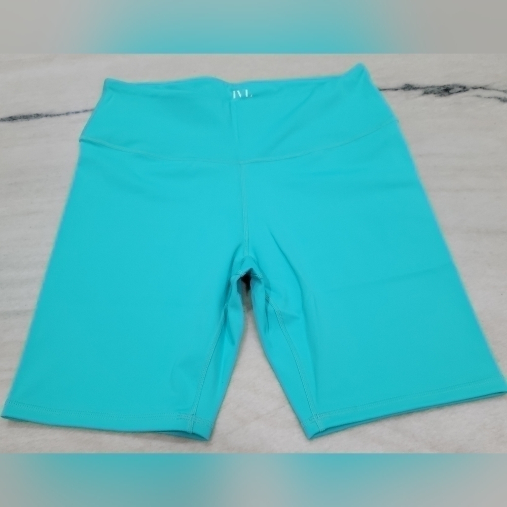 IVL Collective Hydrasculpt Bike Shorts Teal Blue Size 12 - Picture 7 of 10